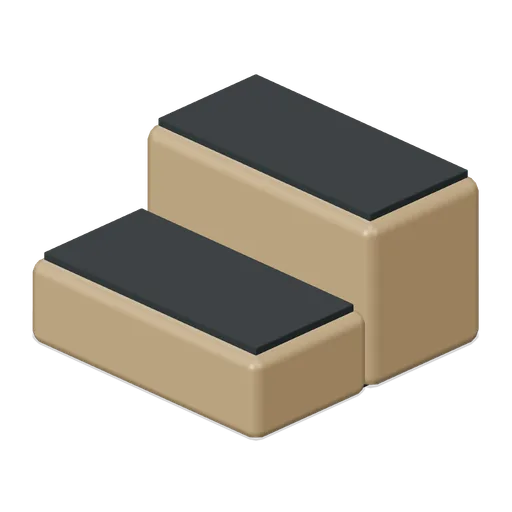 Step Stool (Public Library and Reading Garden)