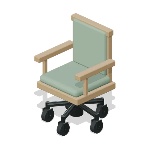 Librarian Work Chair (Public Library and Reading Garden)
