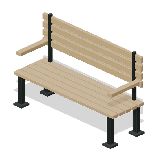 Garden Reading Bench (Public Library and Reading Garden)