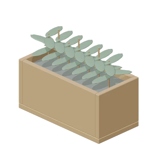 Raised Sensory Planter (Public Library and Reading Garden)