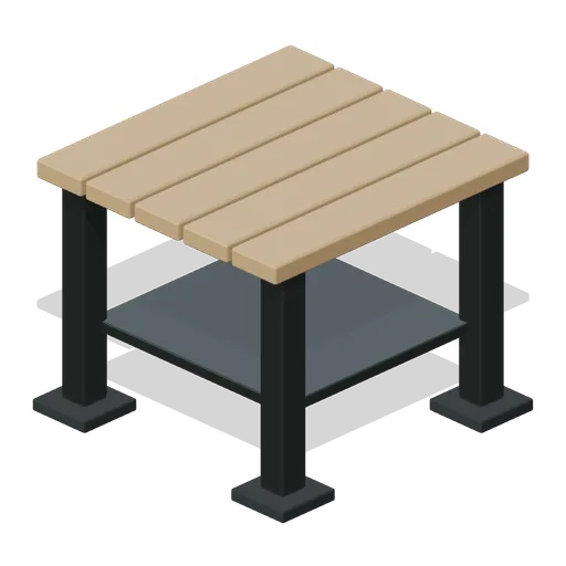 Garden Side Table (Public Library and Reading Garden)