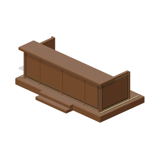 Judge Bench (City Courthouse and Records Office)