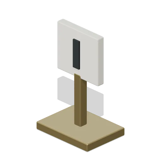 Exhibit Marker Stand (City Courthouse and Records Office)