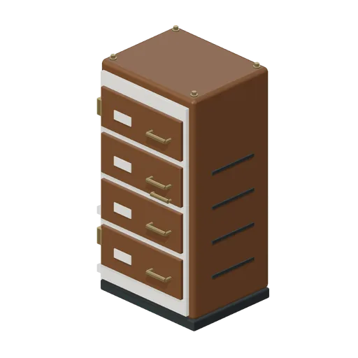 Docket Cabinet (City Courthouse and Records Office)