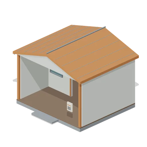 Storm Shelter Hut (Abandoned Weather Station and Storm Shelter)
