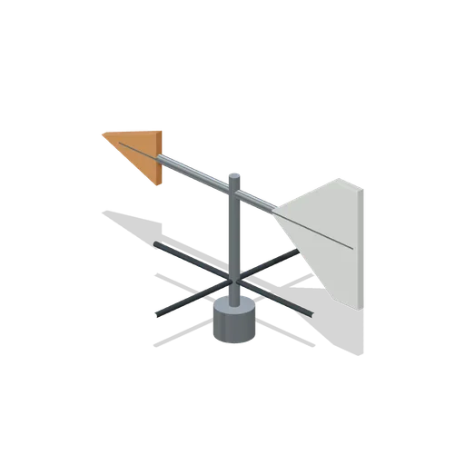 Wind Vane (Abandoned Weather Station and Storm Shelter)