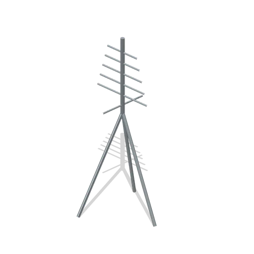 Antenna Tripod (Abandoned Weather Station and Storm Shelter)