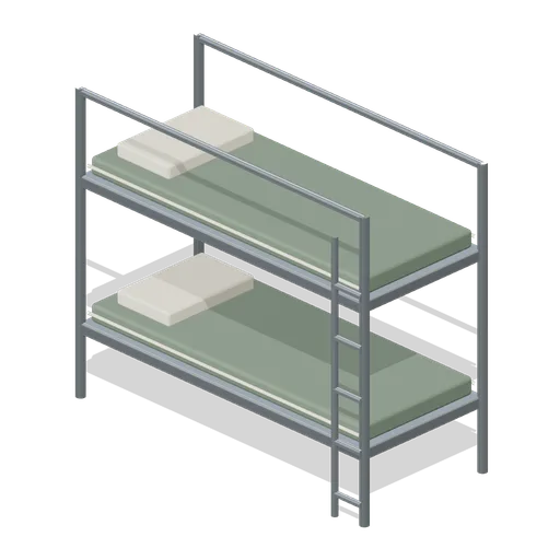 Shelter Bunk (Abandoned Weather Station and Storm Shelter)