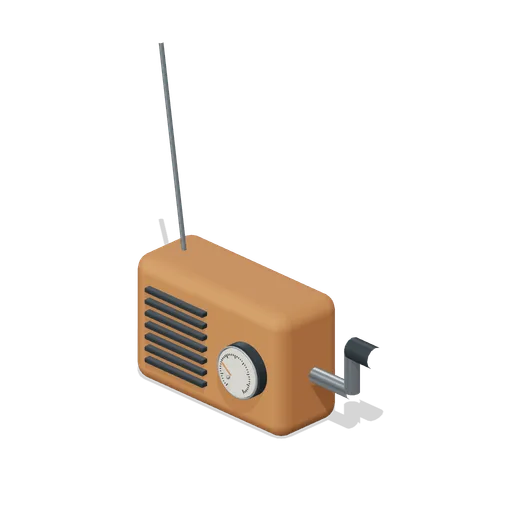 Hand Crank Radio (Abandoned Weather Station and Storm Shelter)