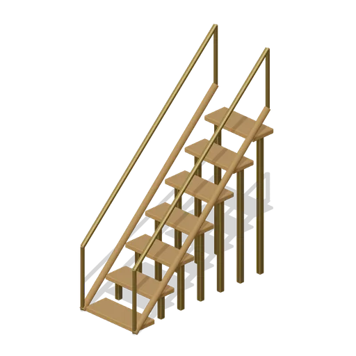 Bridge Access Stair (Abandoned Puppet Theatre and Prop Vault)