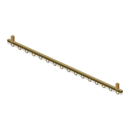 Curtain Rail (Abandoned Puppet Theatre and Prop Vault)