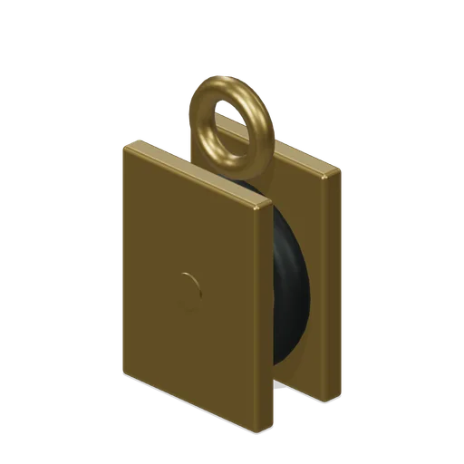 Curtain Pulley Block (Abandoned Puppet Theatre and Prop Vault)