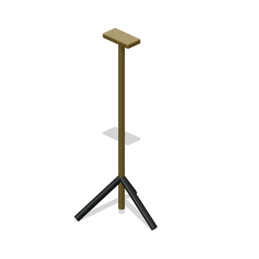 Spotlight Yoke Stand (Abandoned Puppet Theatre and Prop Vault)