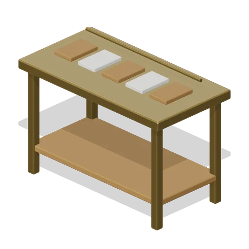 Sound Effects Table (Abandoned Puppet Theatre and Prop Vault)