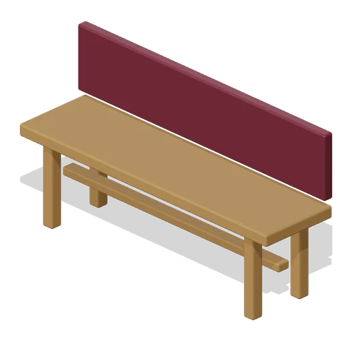 Audience Bench (Abandoned Puppet Theatre and Prop Vault)