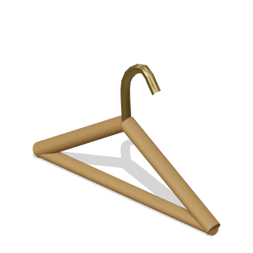 Miniature Costume Hanger (Abandoned Puppet Theatre and Prop Vault)