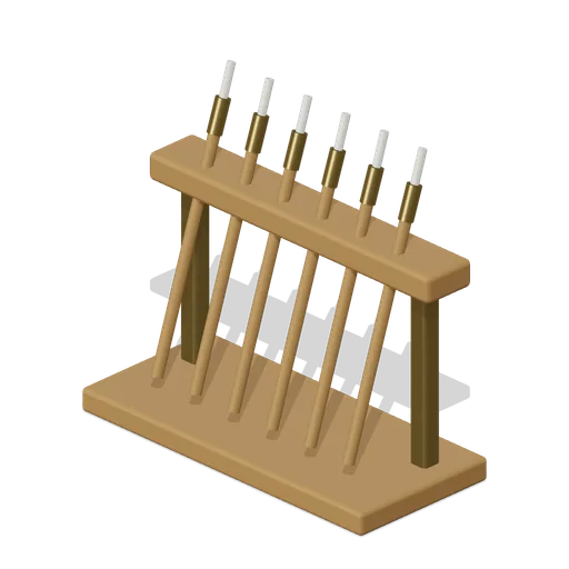 Fine Brush Drying Rack (Abandoned Puppet Theatre and Prop Vault)