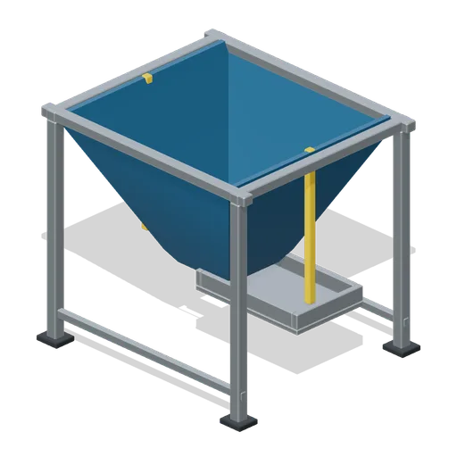 Receiving Hopper (Recycling Centre and Material Sorting)
