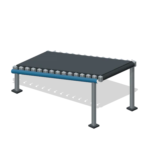 Inclined Feed Conveyor (Recycling Centre and Material Sorting)