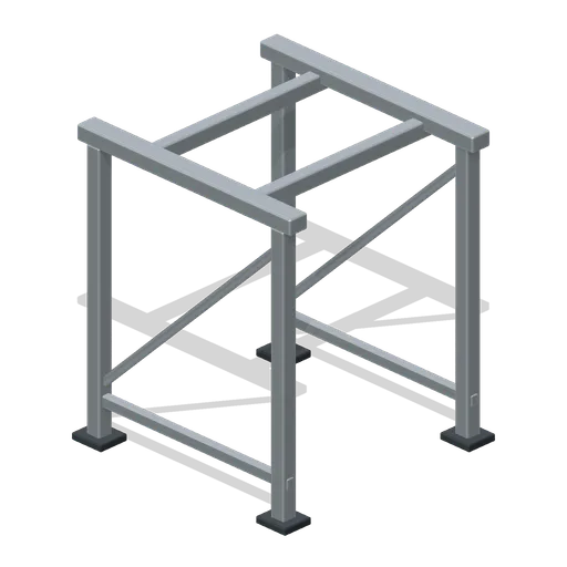 Cyclone Support Frame (Recycling Centre and Material Sorting)