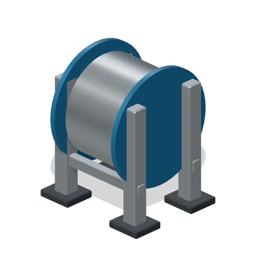 Bale Tying Wire Stand (Recycling Centre and Material Sorting)