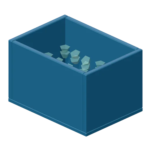 Glass Cullet Bin (Recycling Centre and Material Sorting)
