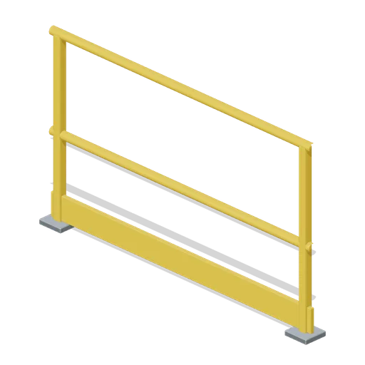 Machinery Guard Rail (Recycling Centre and Material Sorting)