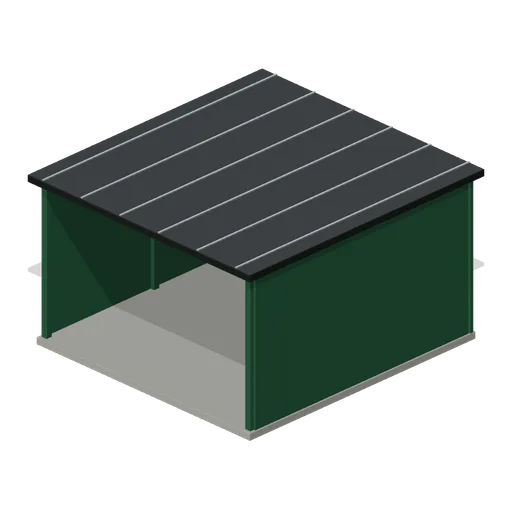 Covered Timber Store (Sawmill and Timber Yard)