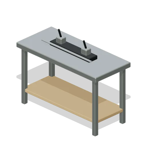 Blade Setting Bench (Sawmill and Timber Yard)