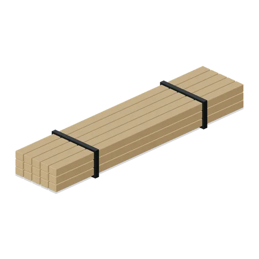 Drying Sticker Bundle (Sawmill and Timber Yard)
