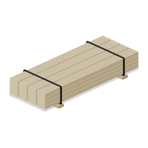 Banded Timber Bundle (Sawmill and Timber Yard)