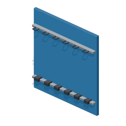 Weapon Wall Rack (Fencing Club and Tournament Piste)