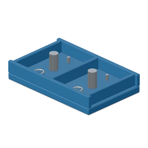 Epee Tip Assembly Tray (Fencing Club and Tournament Piste)