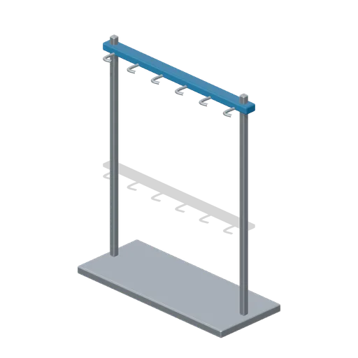 Broom Drying Rack (Curling Club and Ice Maintenance)
