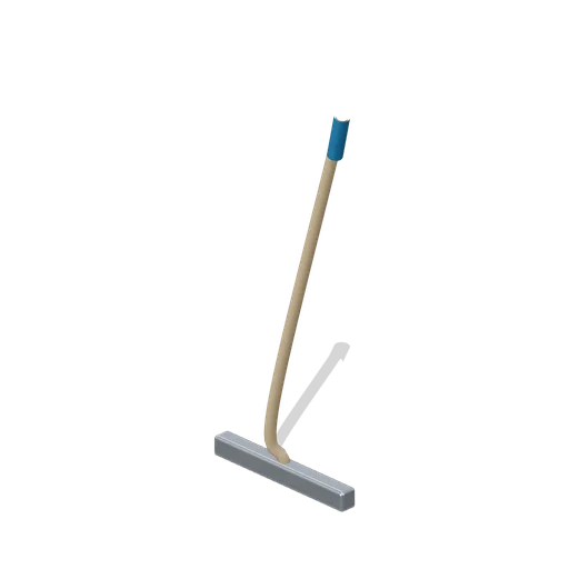 Hand Ice Scraper (Curling Club and Ice Maintenance)
