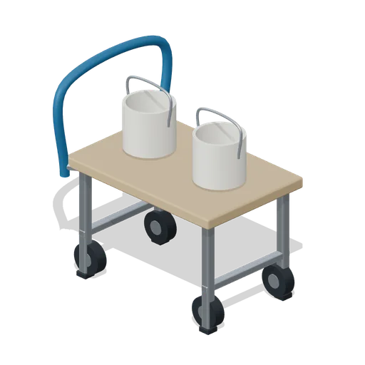 Paint Supply Trolley (Curling Club and Ice Maintenance)