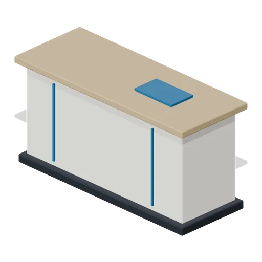 Club Reception Counter (Curling Club and Ice Maintenance)