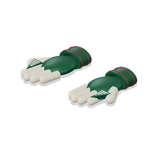 Wicketkeeping Glove Pair (Cricket Ground and Pavilion)
