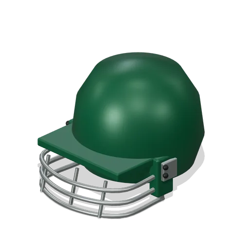 Cricket Helmet (Cricket Ground and Pavilion)
