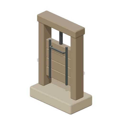 Timber Sluice Gate (Coastal Saltworks and Trade Port)