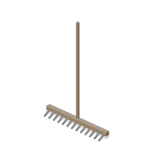 Long Salt Rake (Coastal Saltworks and Trade Port)