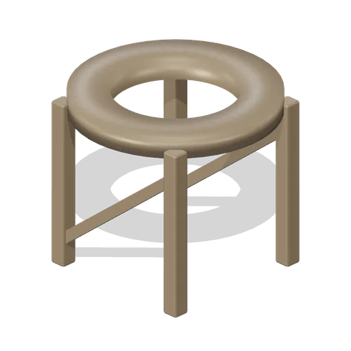 Draining Basket Stand (Coastal Saltworks and Trade Port)