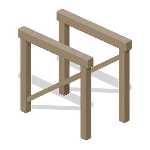 Sieve Support Frame (Coastal Saltworks and Trade Port)