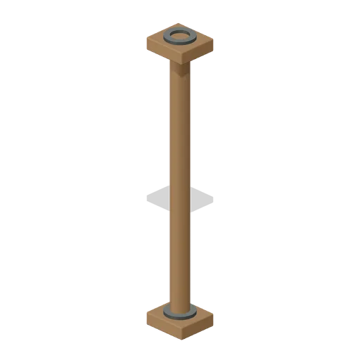 Upright Drive Shaft (Medieval Watermill and Granary)
