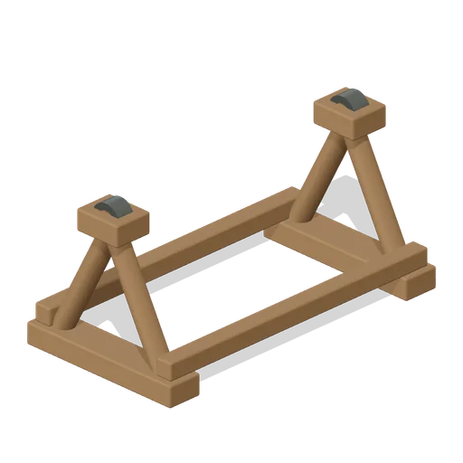 Bolting Reel Cradle (Medieval Watermill and Granary)