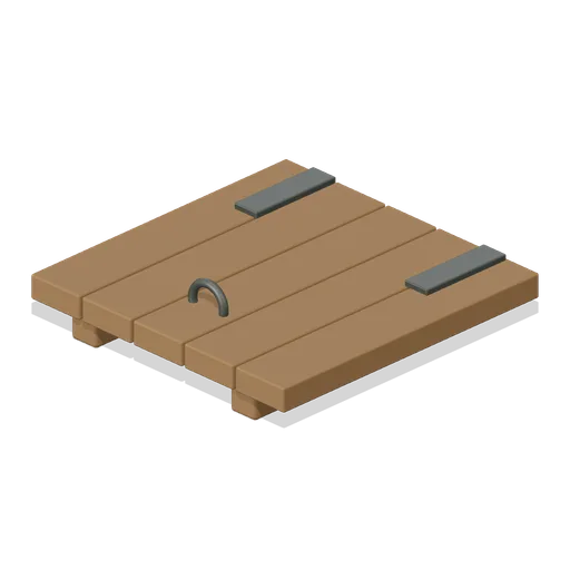 Hoist Floor Trapdoor (Medieval Watermill and Granary)