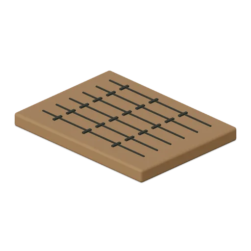 Mill Toll Ledger Board (Medieval Watermill and Granary)