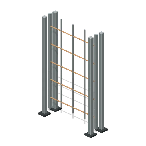 Trellis Frame (Generation Ship Hydroponics)