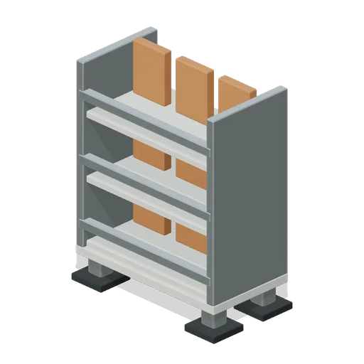 Seed Packet Rack (Generation Ship Hydroponics)