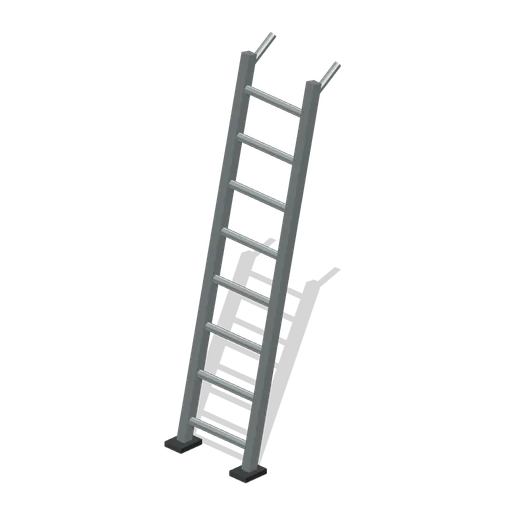 Deck Maintenance Ladder (Generation Ship Hydroponics)